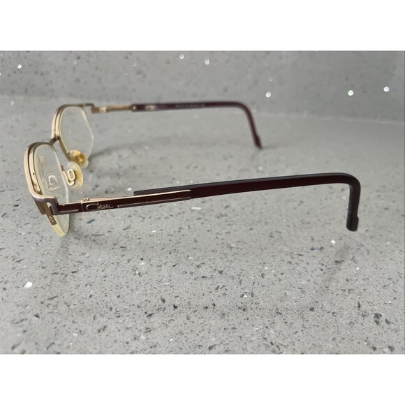 CAZAL MOD. 476 COL. 450 52-17-135 Eyeglasses Frames ONLY Germany Half Rim main image 4